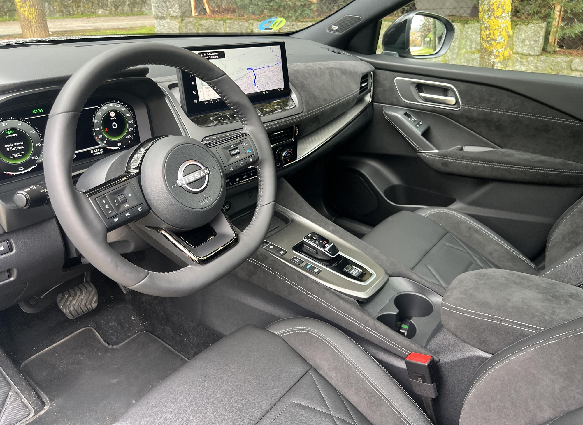 Aspecto del interior del modelo japonés.