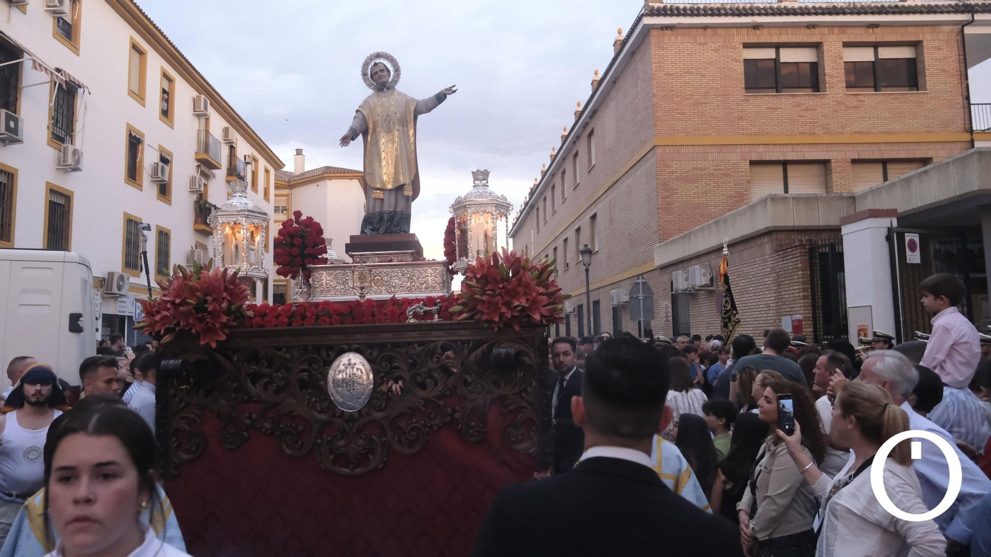 Procesión de María Auxiliadora en Córdoba.