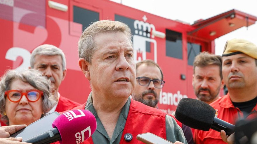 El presidente de Castilla-La Mancha, Emiliano García-Page