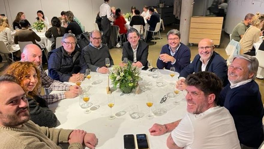 Mesa presidencial Cena Basque Culinary Center