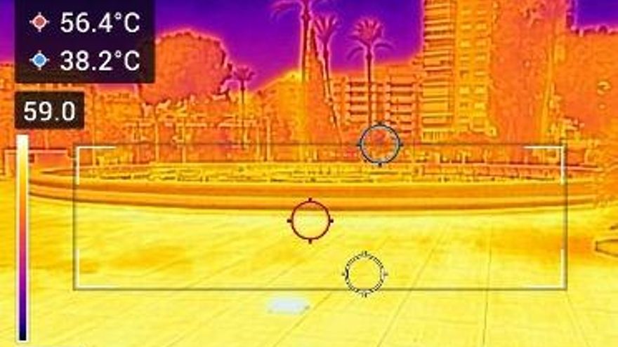 MurciaLAB denuncia la falta de adecuación térmica de plazas y jardines