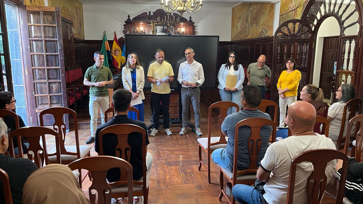 Presentación del Plan de Empleo de Los Llanos de Aridane.