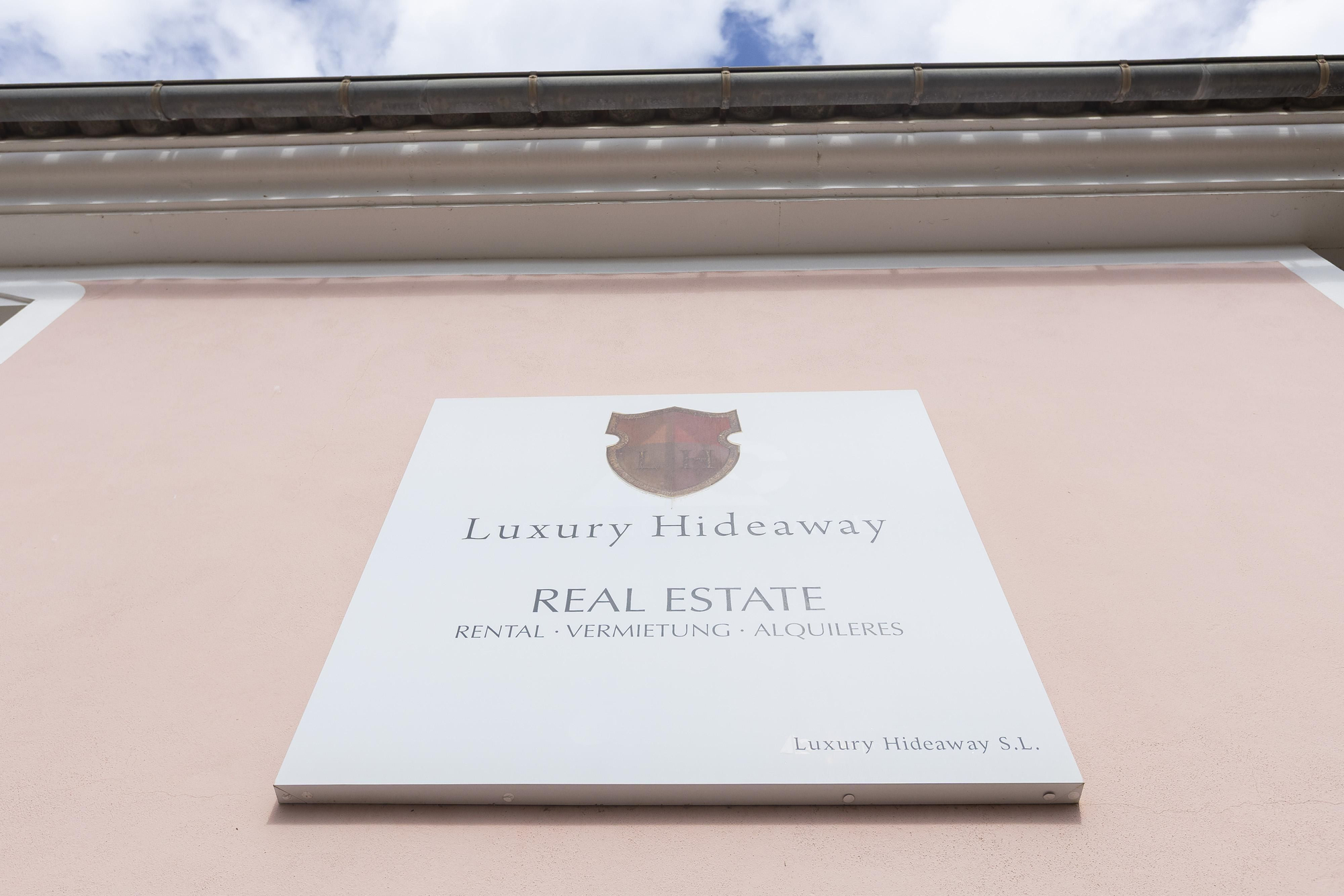 Placa de Luxury Hideaway, en Santa Ponça