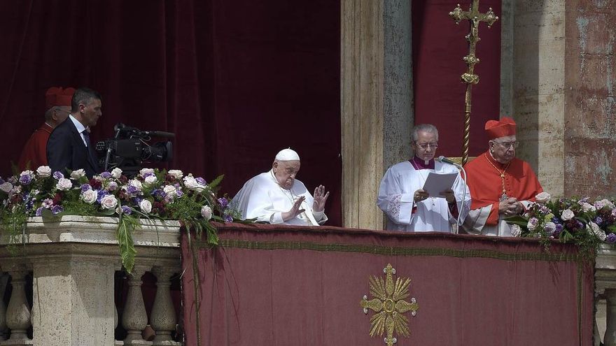 El vídeo de la última aparición pública del Papa Francisco: "Quisiera que volviéramos a esperar que la paz es posible"