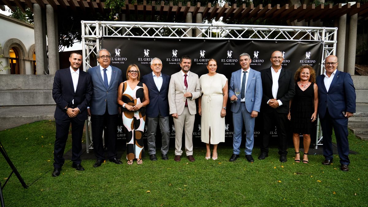 Bodegas El Grifo conmemora en Tenerife su 250 aniversario con un emotivo acto institucional acompañado de la alta gastronomía de la isla