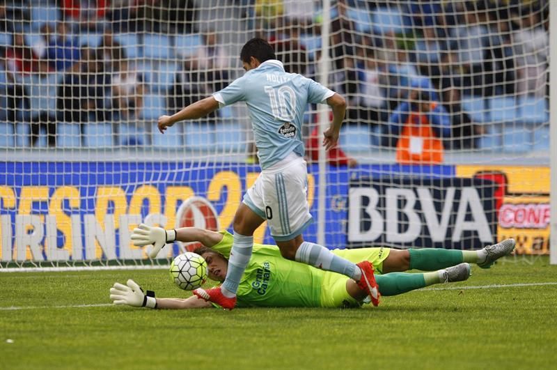 El jugador del Celta de Vigo Nolito. EFE/ Salvador Sas