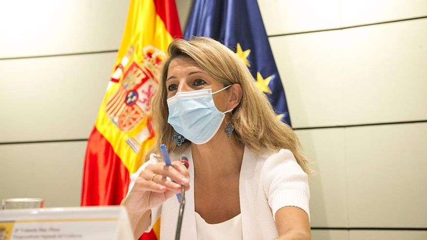 Archivo - La vicepresidenta segunda del Gobierno y ministra de Trabajo y Economía Social, Yolanda Díaz.