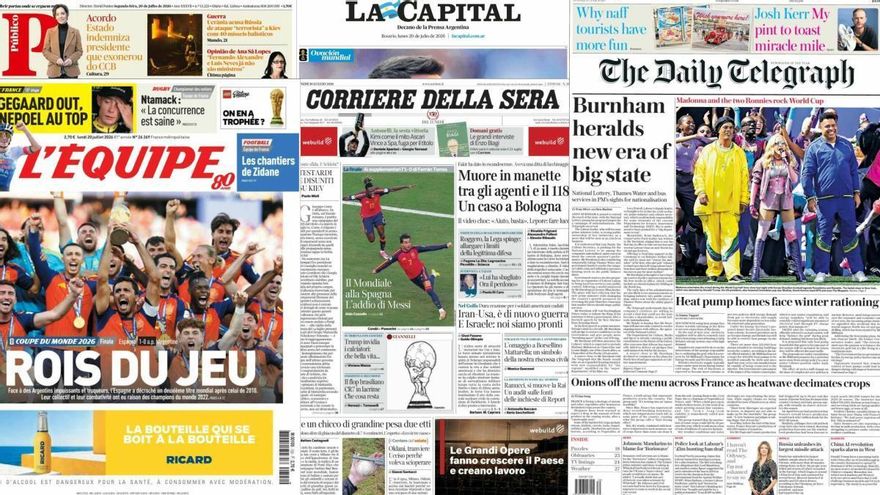 La prensa internacional se rinde ante España: "En el Mundial de las superestrellas, ganó un equipo"