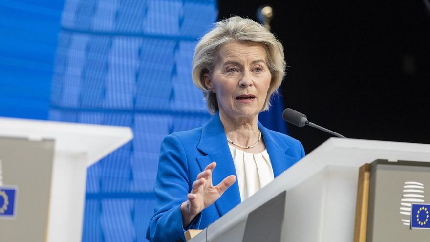 Von Der Leyen aboga en Davos por "la independencia de Europa" frente a las amenazas de Trump por Groenlandia