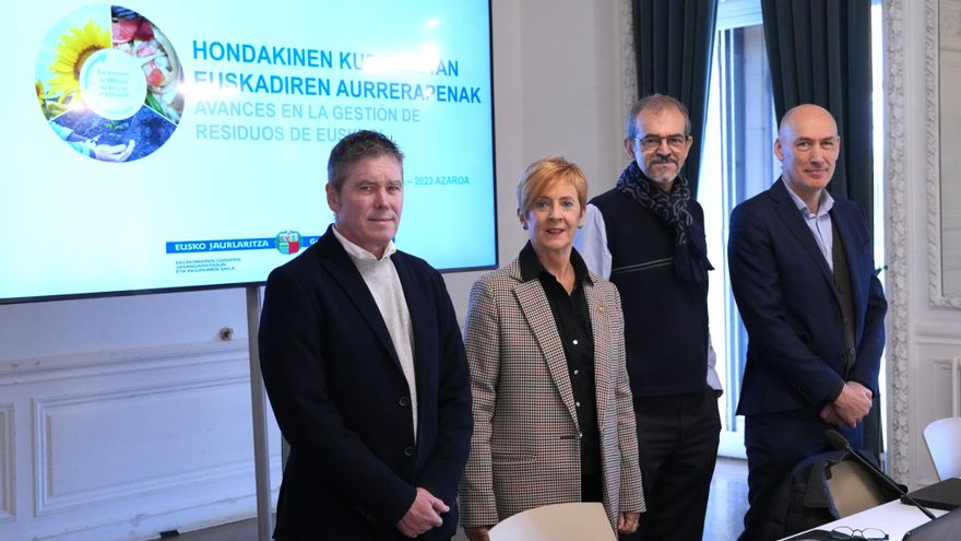 Euskadi ha reducido a la mitad en cinco años los residuos que acaban en el vertedero