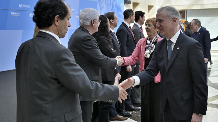 Urkullu, ante el sector financiero: "Lamentablemente, la iniciativa privada es atacada de manera injusta"