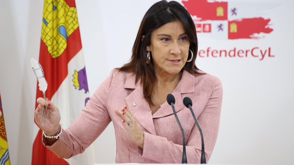 La secretaria de Organización del PSOE de Castilla y León, Ana Sánchez.