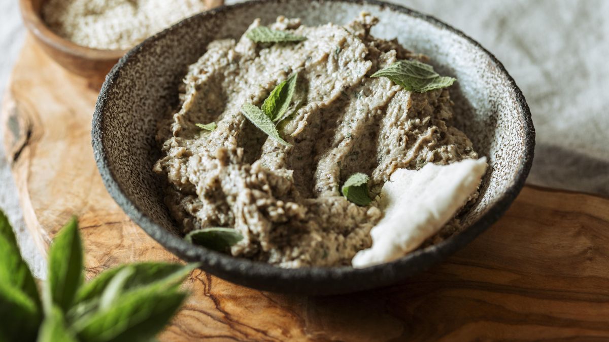 Baba ganoush de berenjena