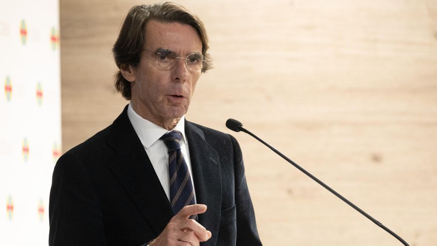 El expresidente del Gobierno José María Aznar.