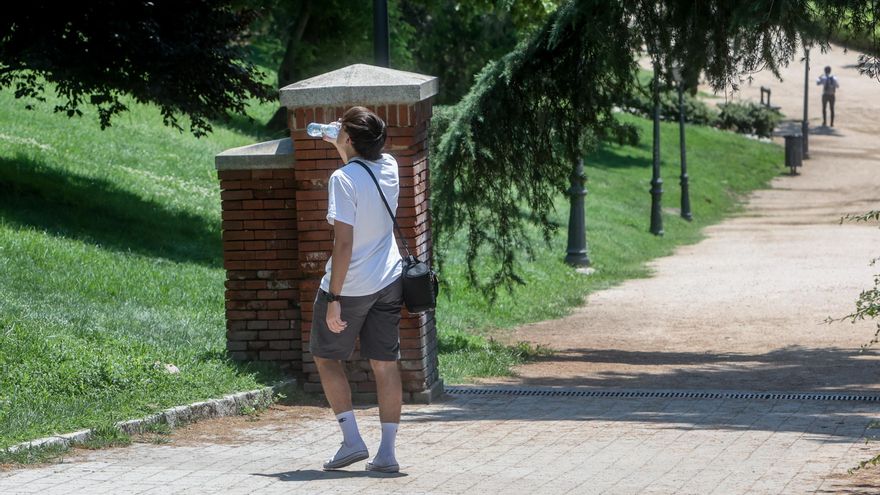 Madrid registró el día más caluroso de su historia este jueves