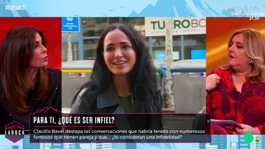 Pilar Vidal da a entender en 'La Roca' que Claudia Bavel se ha caído del casting de 'Supervivientes': "Está dolida"