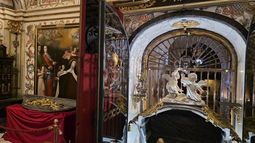 El estudio científico del sepulcro de Santa Teresa permitirá realizar su reconstrucción facial