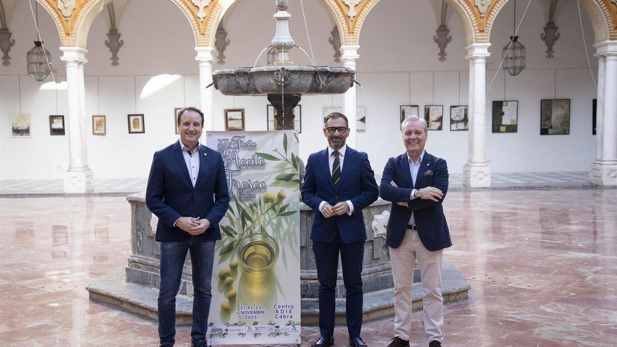 Cabra será epicentro del sector oleícola con la XIV Fiesta del Aceite Fresco
