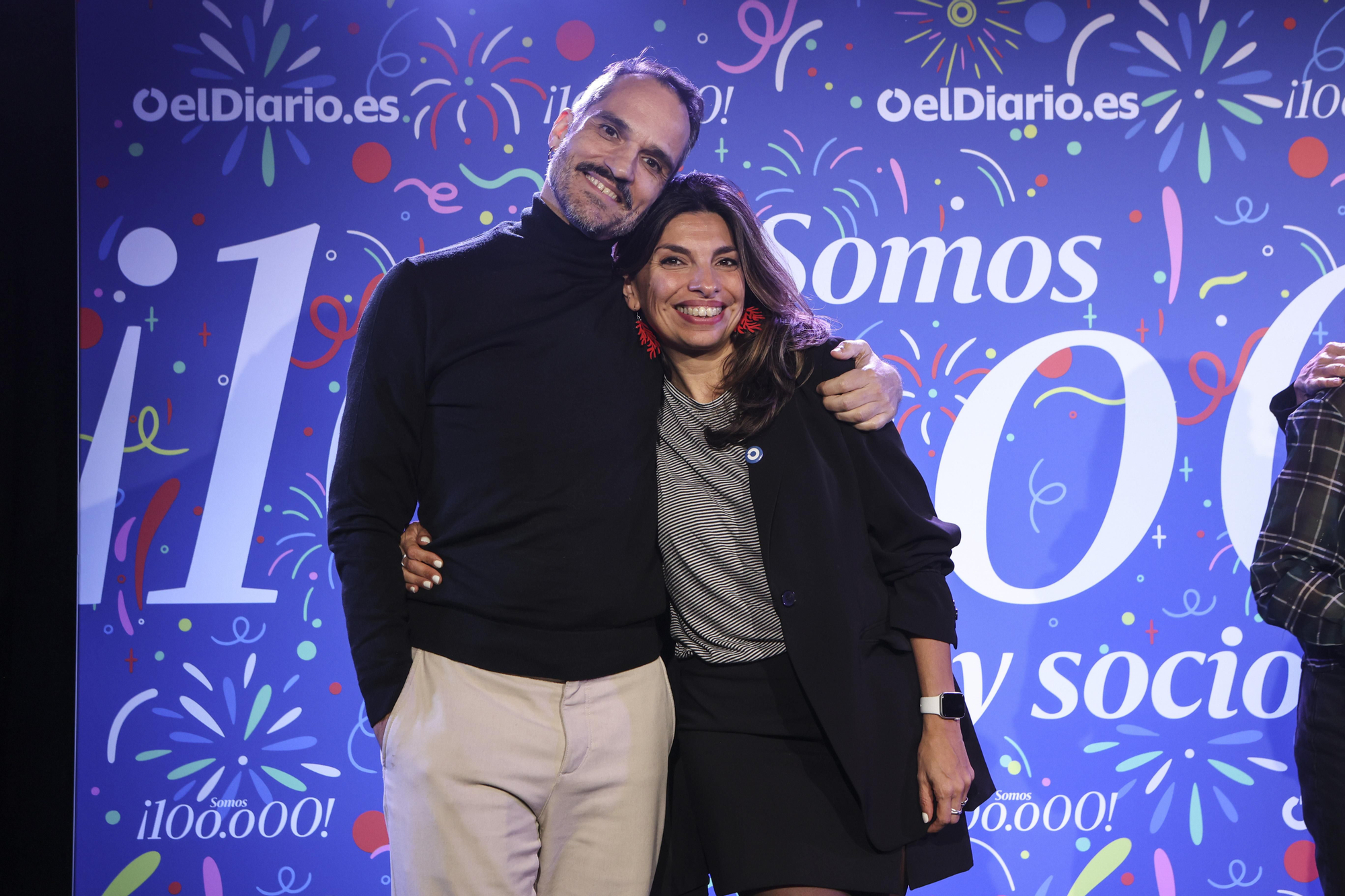 La fiesta de los 100.000 socios y socias, en imágenes