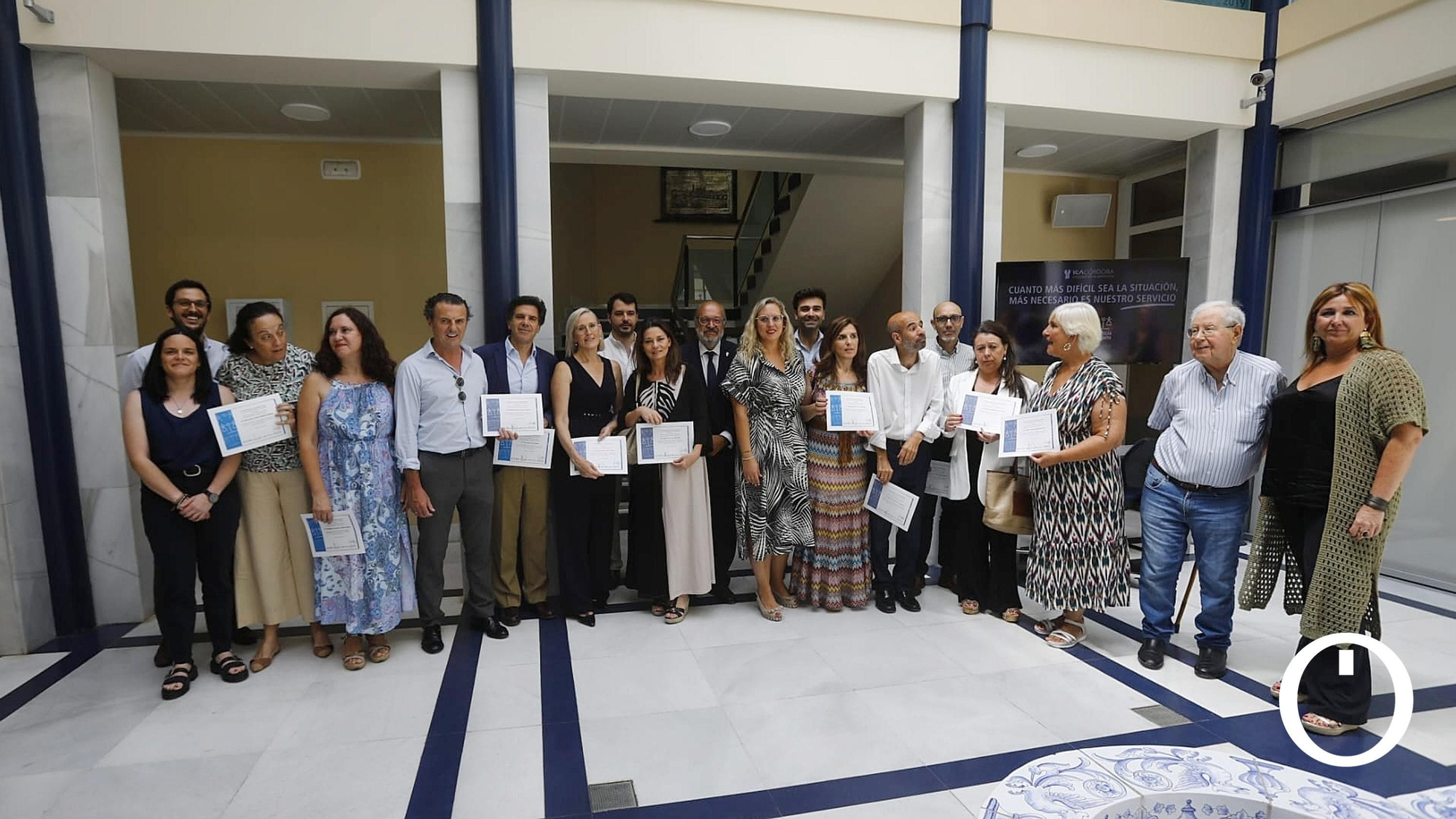 Homenaje a los abogados que prestan el servicio de Turno de oficio.