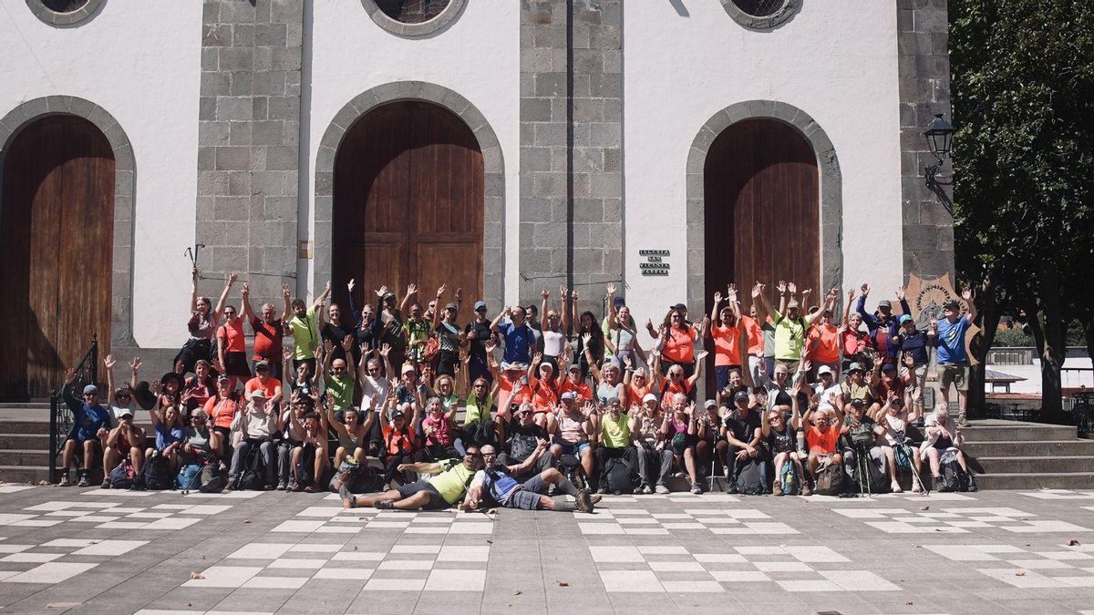El Gran Canaria Walking Festival cierra su XV edición con más de 130 senderistas