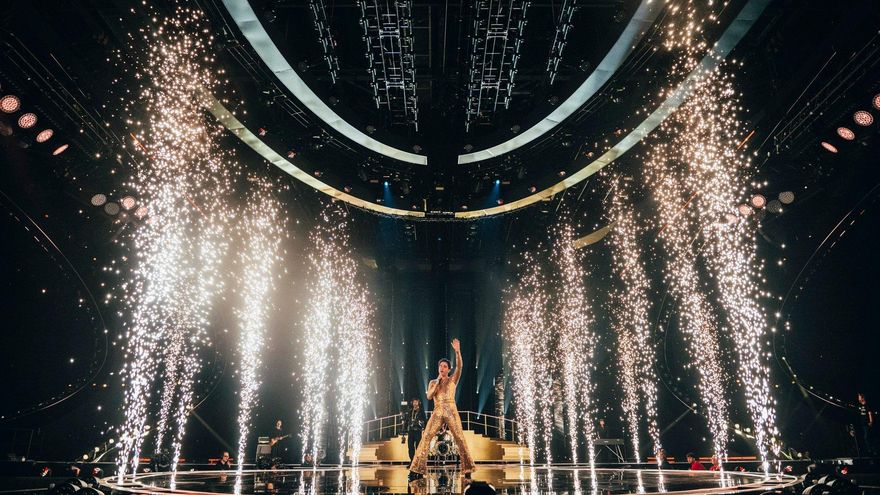 Wild Youth (Irlanda) en su primer ensayo en Eurovisión 2023