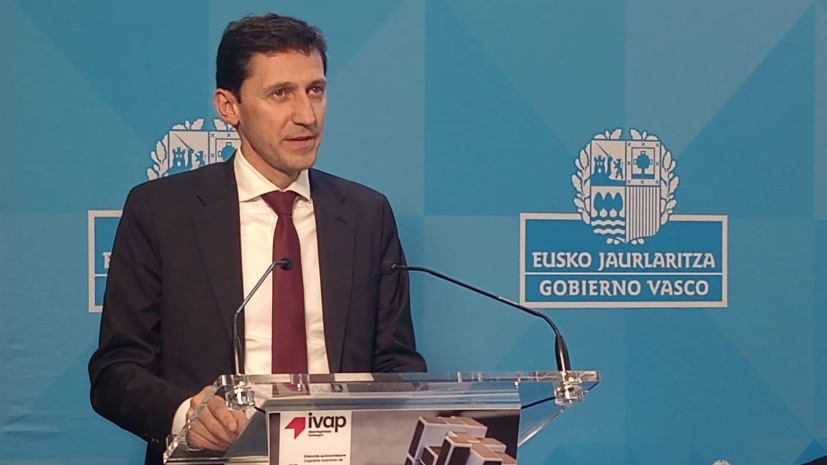 El consejero de Hacienda y Finanzas del Gobierno vasco Noël D'Anjou.