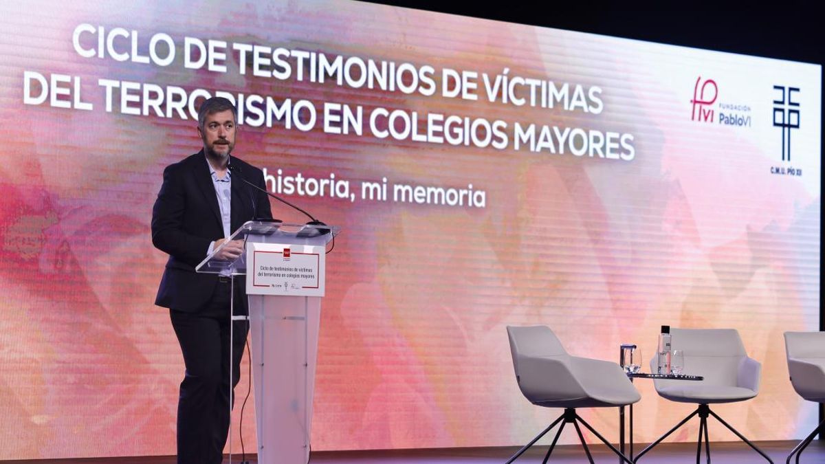 La Comunidad de Madrid organiza charlas para universitarios sobre ETA y afirma que "el terrorismo" en España está "de plena actualidad"