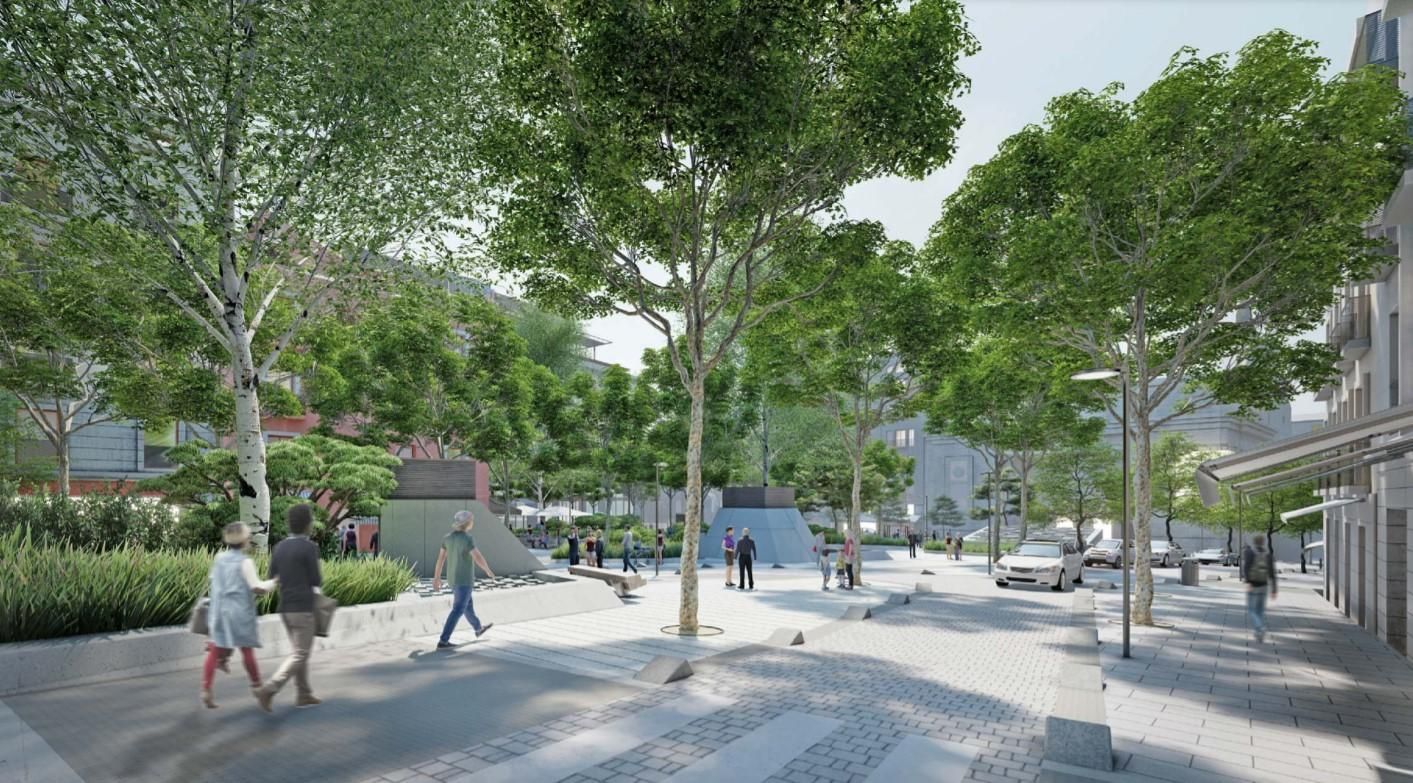 El proyecto de reforma de la Plaza del Carmen de Madrid y su aparcamiento, en imágenes