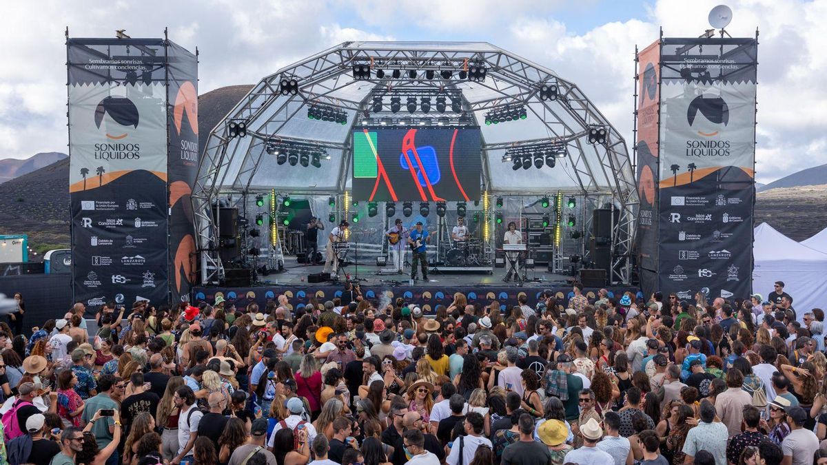 Las fuertes rachas de viento obligan a suspender el festival Sonidos Líquidos en Lanzarote