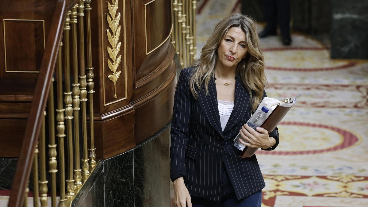 La vicepresidenta segunda del Gobierno y líder de Sumar, Yolanda Díaz, el miércoles.
