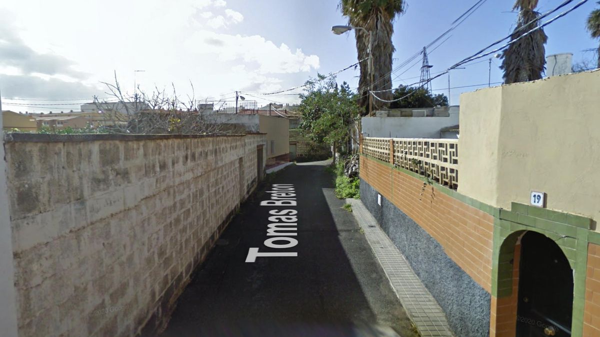 Calle Tomás Bretón de Telde.