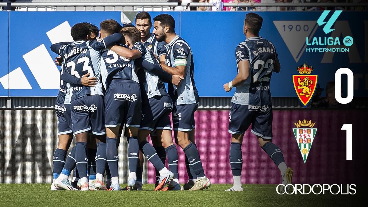 Marcador 2 Real Zaragoza - Córdoba