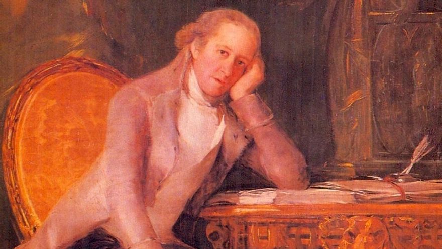 Jovellanos retratado por Goya.
