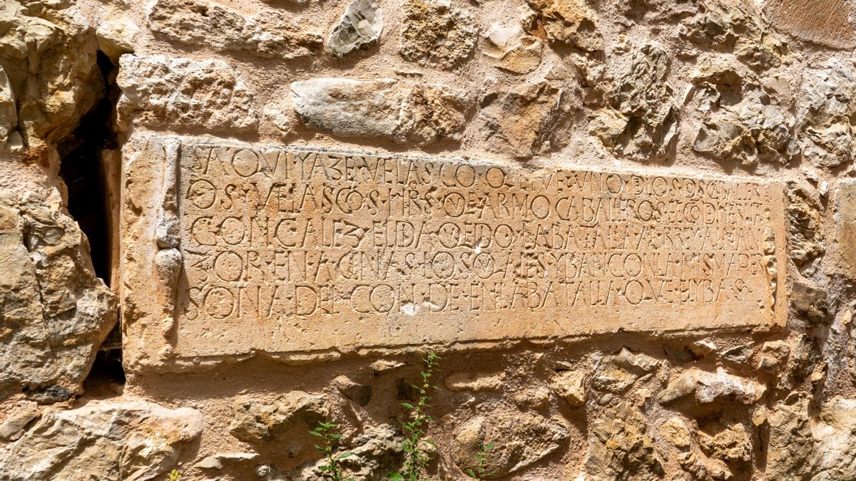 Restos arqueológicos del monasterio de San Pedro de Arlanza.