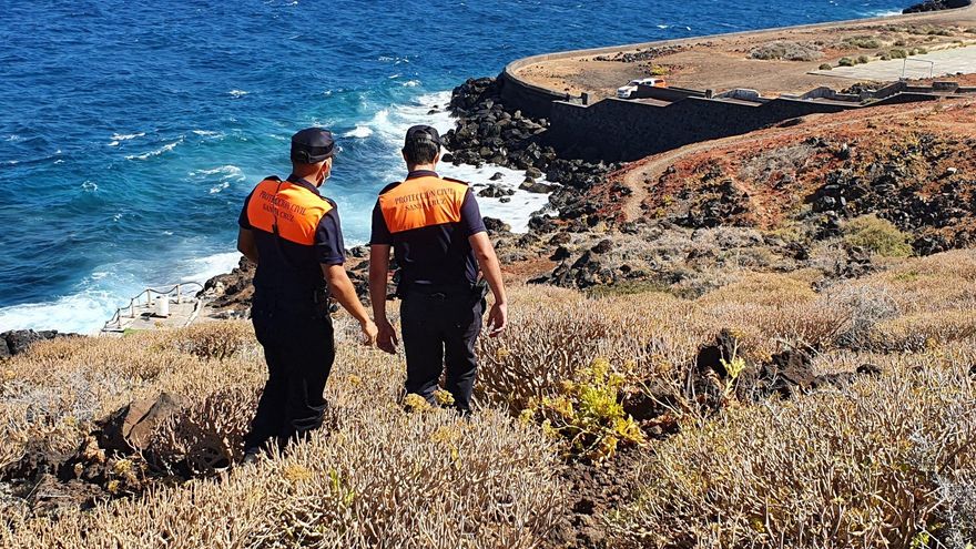 Dispositivo de búsqueda de las niñas en la costa este de Tenerife