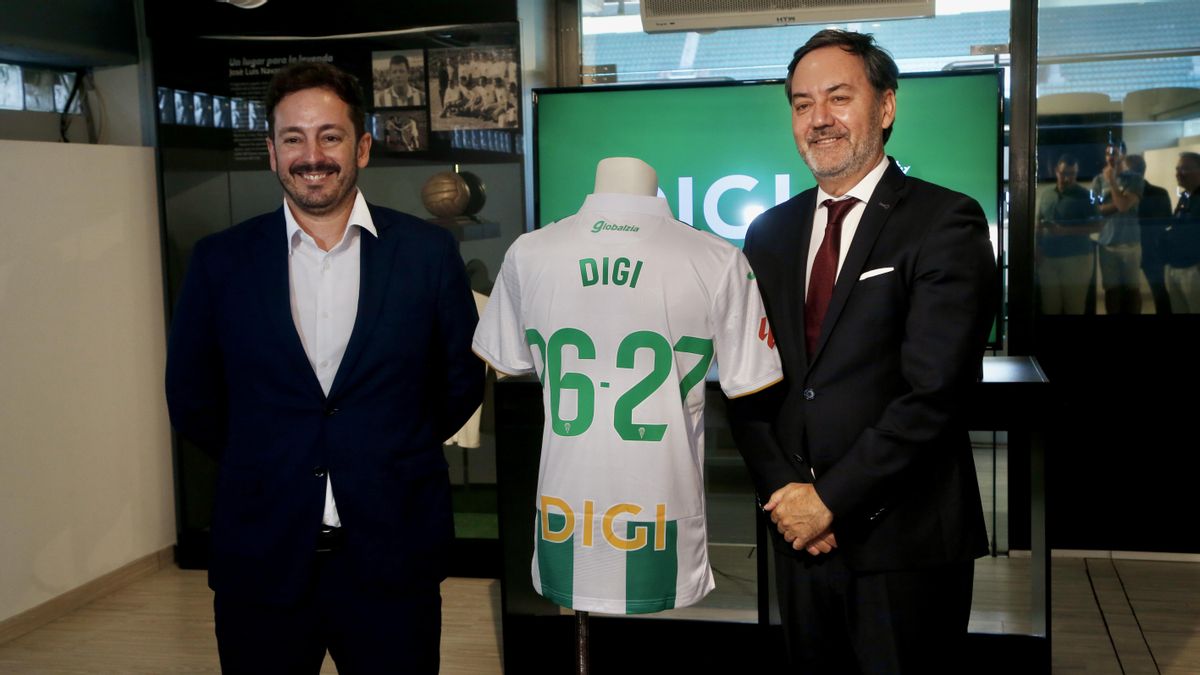 Presentación de DIGI como nuevo patrocinador del Córdoba CF