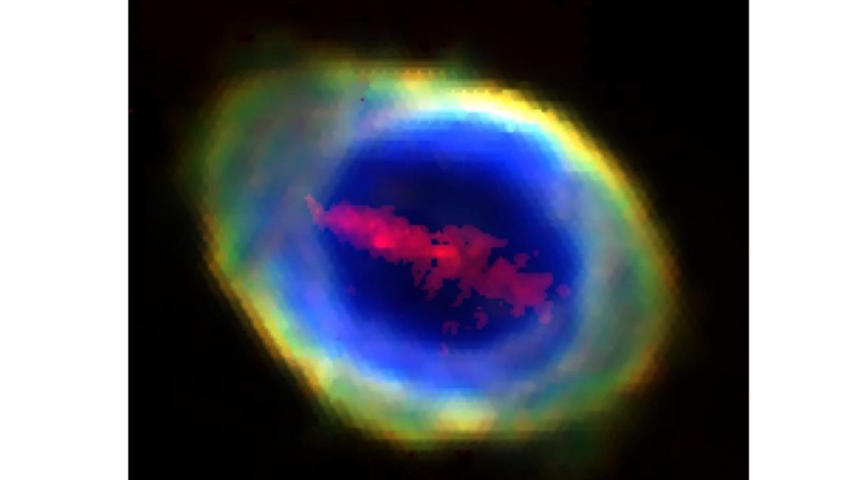 El telescopio William Herschel de El Roque halla una misteriosa ‘barra’ de hierro en la Nebulosa del Anillo