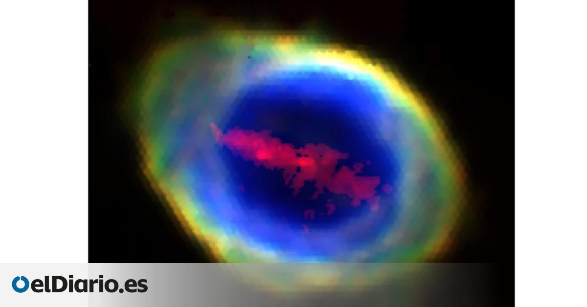 El telescopio William Herschel de El Roque halla una misteriosa ‘barra’ de hierro en la Nebulosa del Anillo