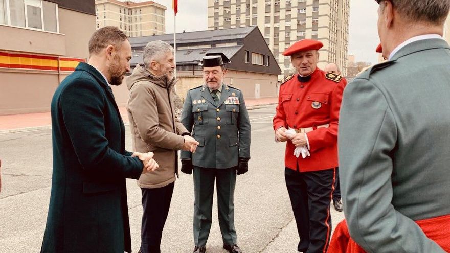 Grande-Marlaska apela a la colaboración con la Ertzaintza en el relevo al frente de la Guardia Civil en Euskadi