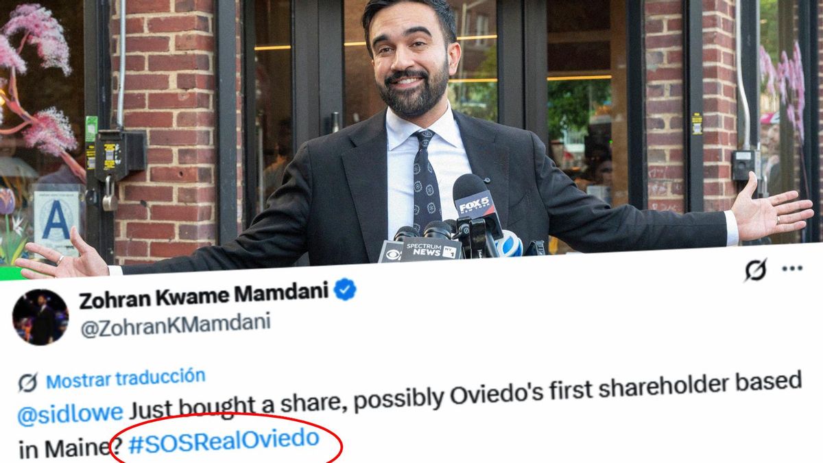 Zohran Mamdani se hizo accionista del Real Oviedo a los 21 años para salvar al club