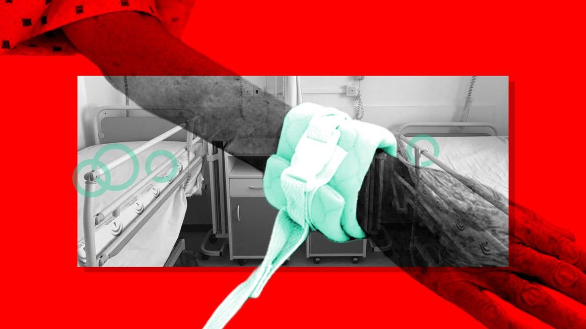 Atar a los mayores: muchas residencias siguen sujetando a personas, a pesar de la falta de base científica