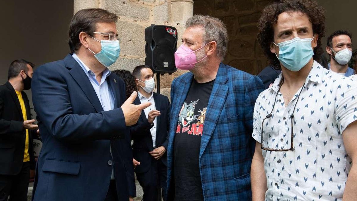 Fernández Vara, en la presentación del Festival de Mérida este martes