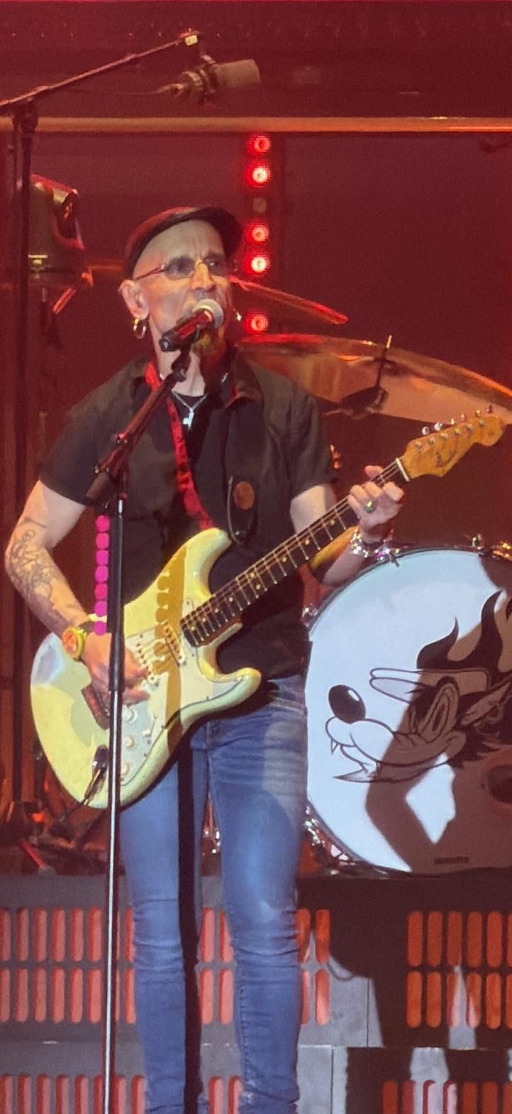 Fito durante el concierto en Gran Canaria