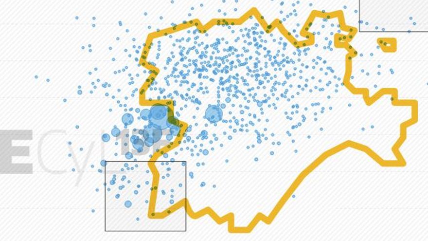Demografía 13 elecciones cYL