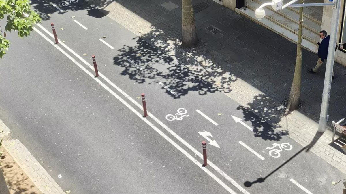 El Ayuntamiento de Santa Cruz de Tenerife desmantelará el carril bici tras un nuevo varapalo judicial
