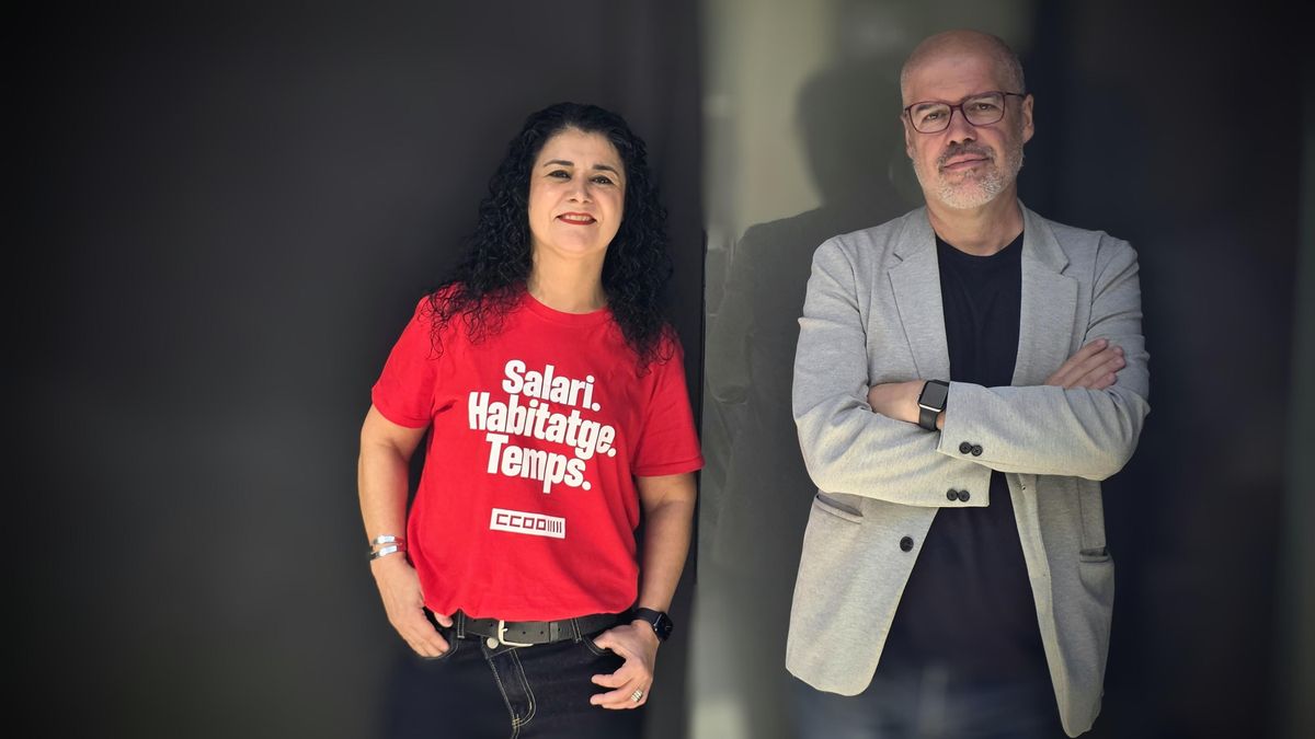 Ana García Alcolea y Unai Sordo posan antes de la entrevista.