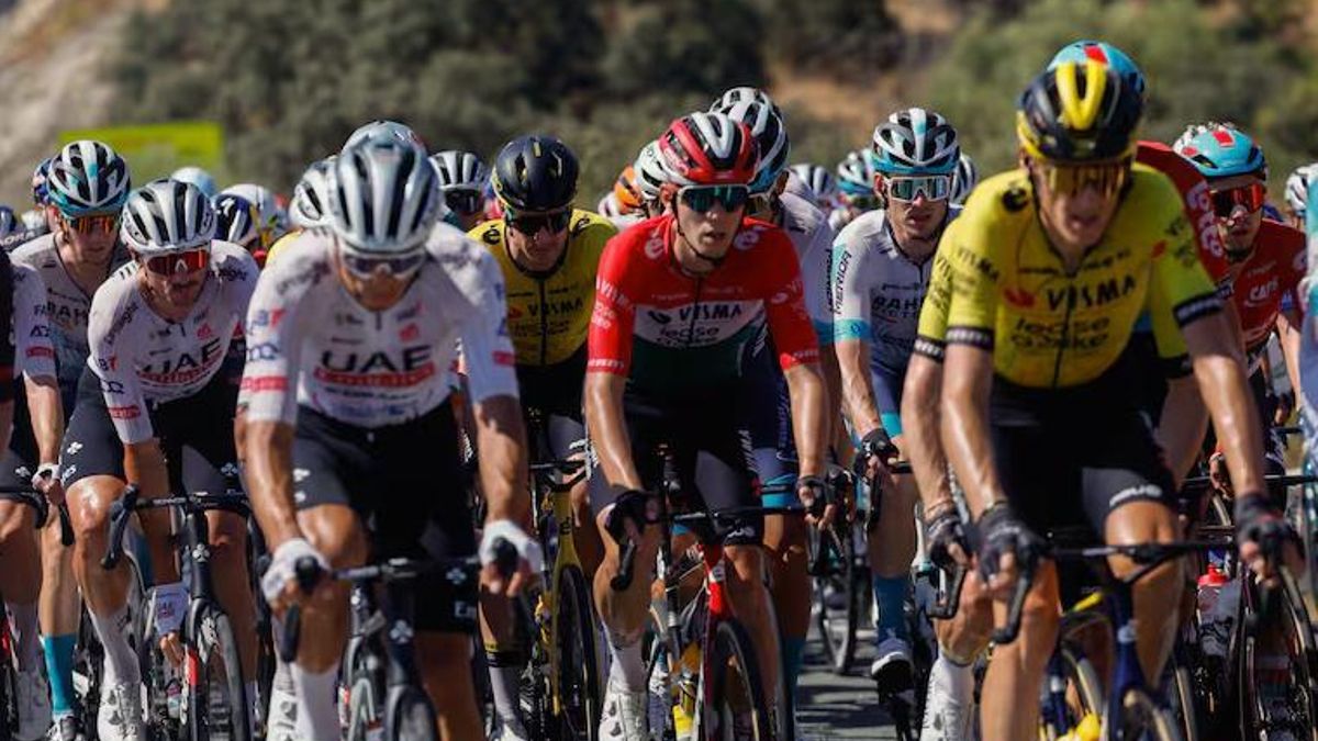 Imagen de archivo de La Vuelta Ciclista.