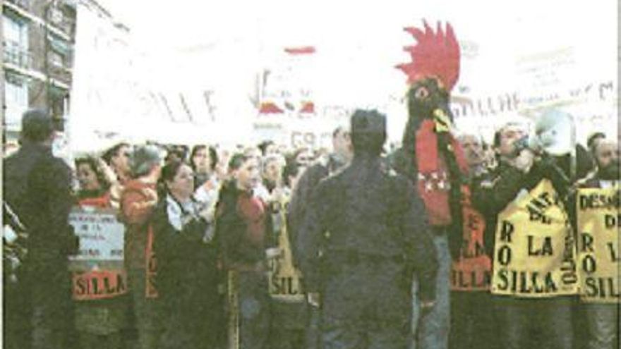 El gallo perseguidor