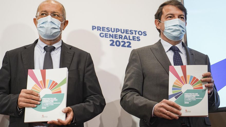 Igea y Mañueco con el proyecto de ley de Presupuestos 2022
